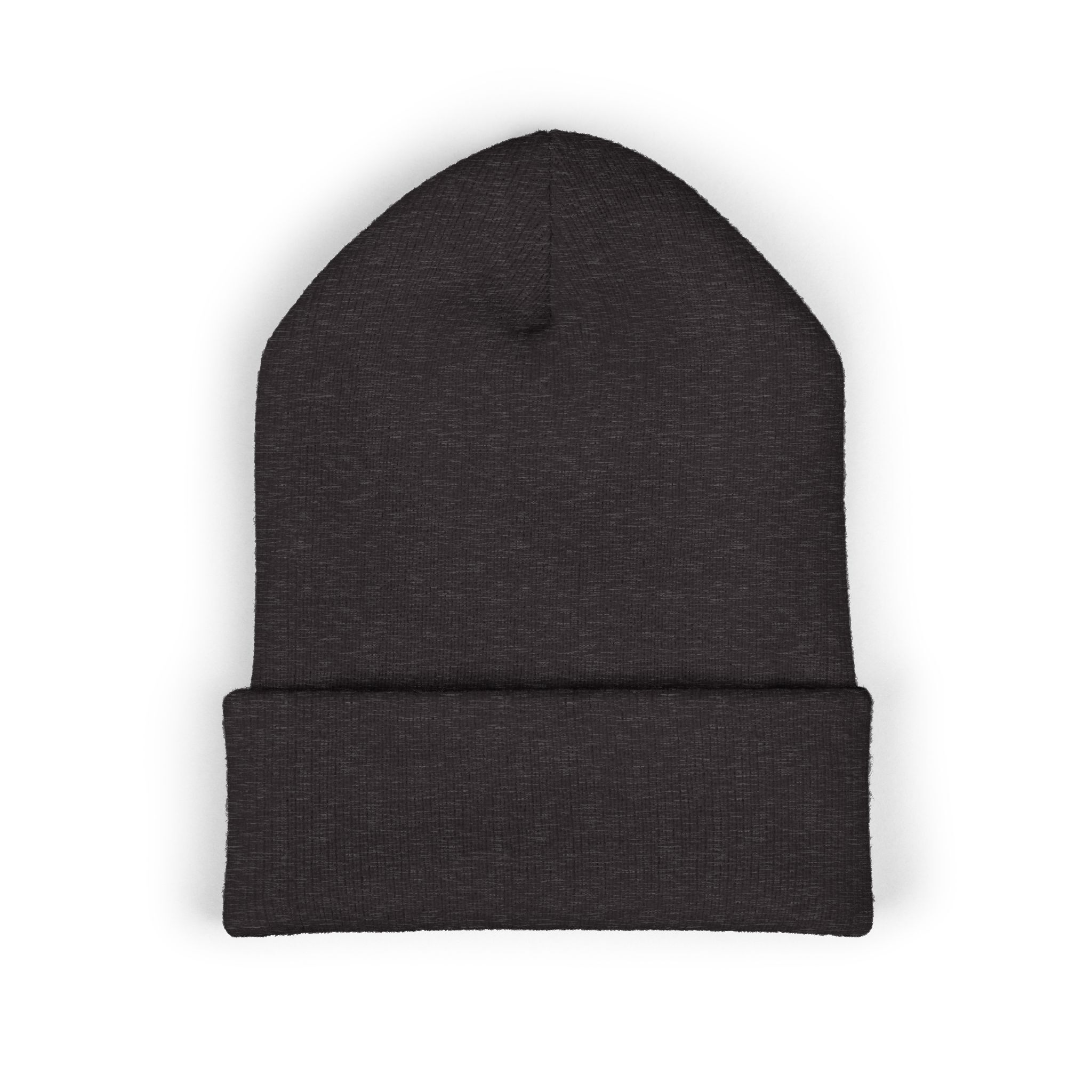 The Deep Dive: Indie AF 2025 Holidays by Grown cuffed beanie features a folded brim and light embroidery—an ideal dark gray accessory for that Indie AF 2025 vibe.